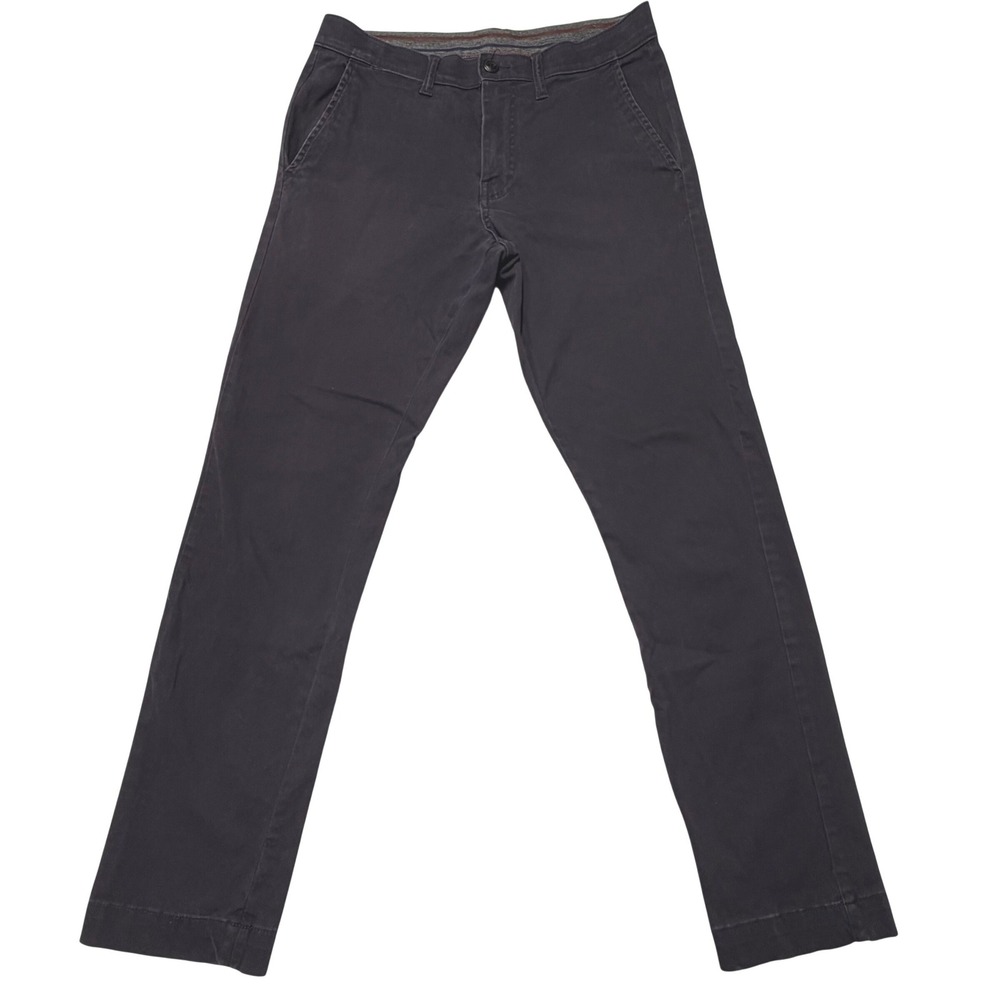 Jachs New York Tribeca Mens Dark Navy Chino Pants‎ 30x32 Slim Straight